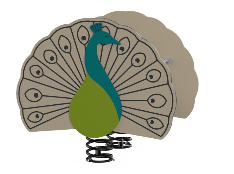 Peacock Spring Rider