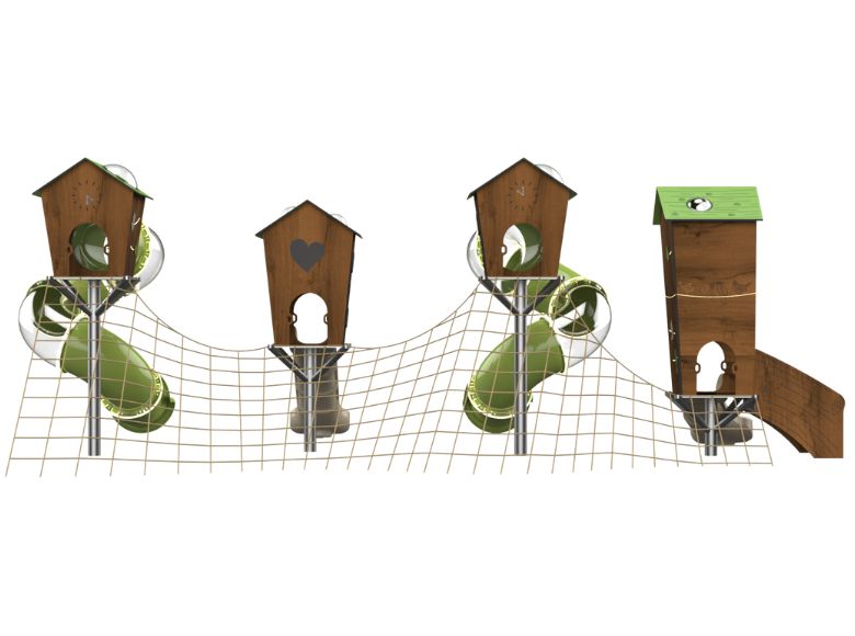 Themed Structure Model Swallow Path