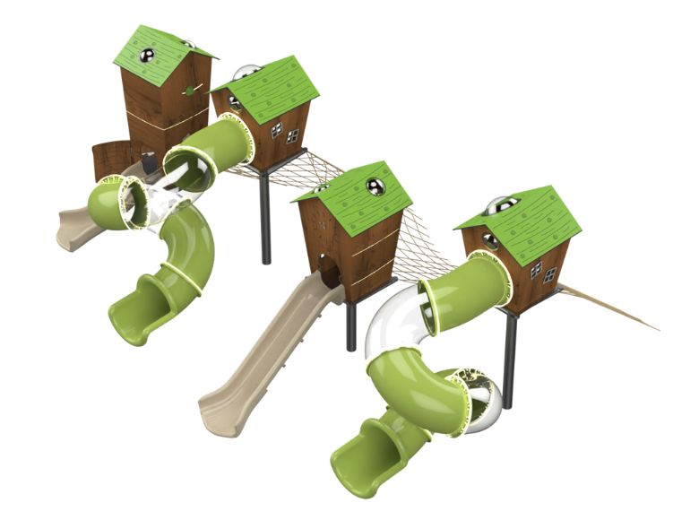 Themed Structure Model Swallow Path