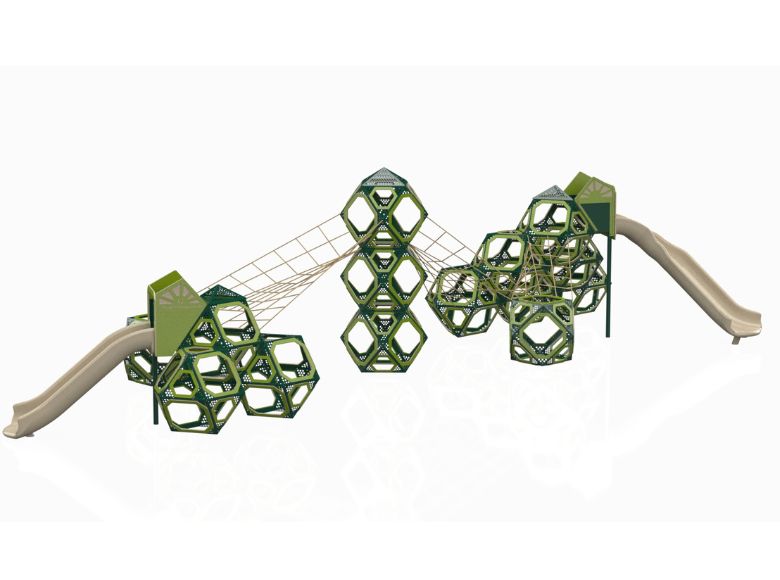 Hexagon Climbing & Rope Structure