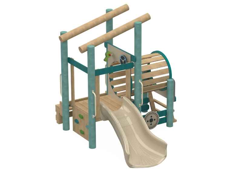 Train Combo with Transparent Barrel Wagon – Robinia