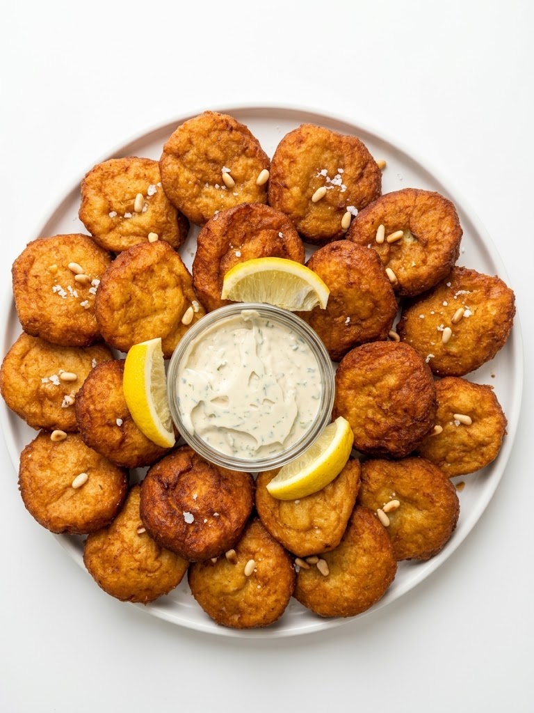 מגש אירוח לביבות תרד עם צזיקי (20 יחידות)