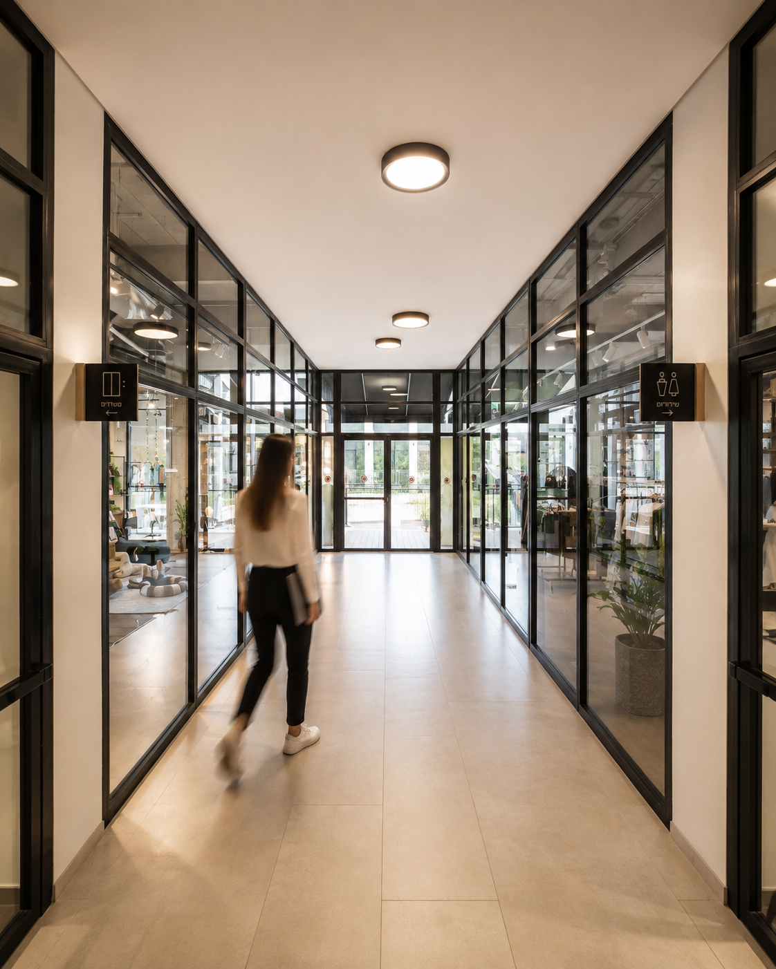 מחיצת אש מזכוכית MetalPartition FR