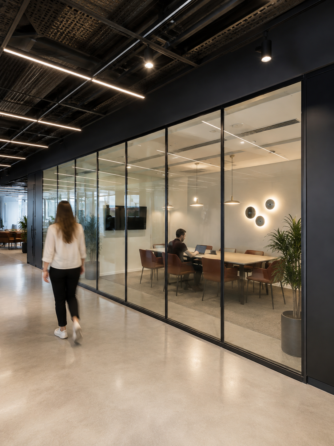 מחיצת אש מזכוכית  MetalGuard BR 50 AllGlass™