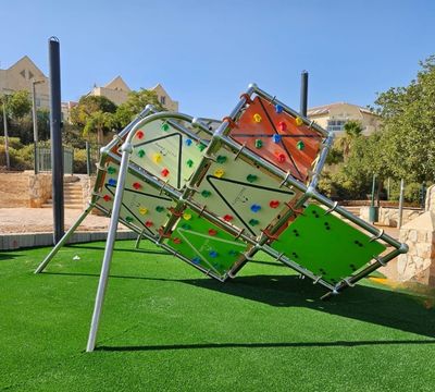 תכנון גן אתגר וכושר במרחב הציבורי