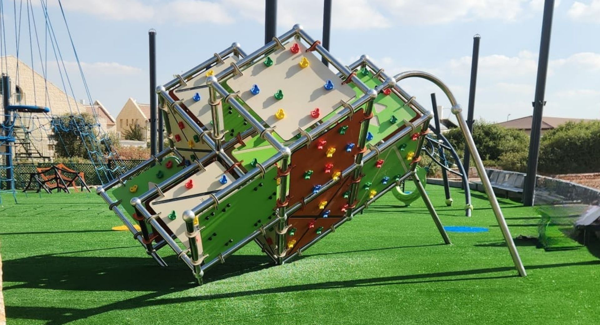 תכנון גן אתגר וכושר במרחב הציבורי