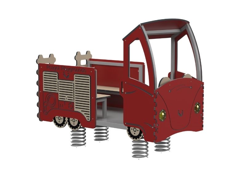 Spring Fire Truck