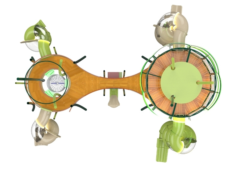 Themed Structure Model Forest Song