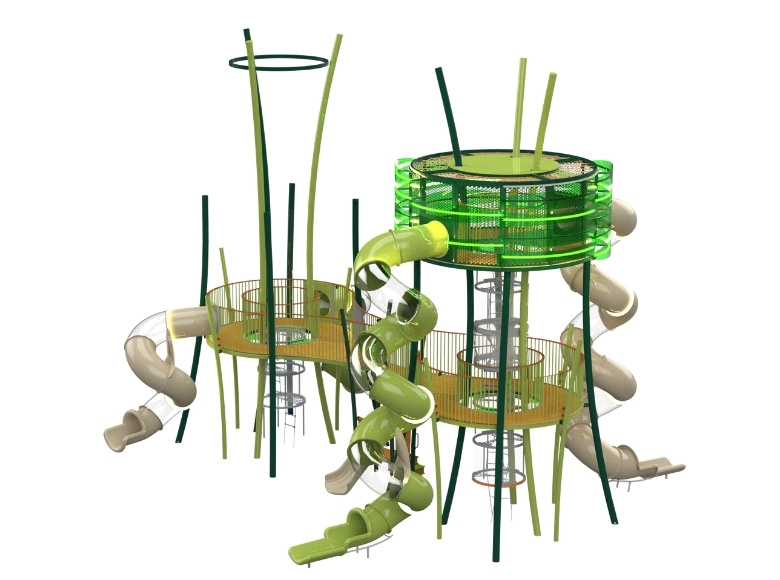 Themed Structure Model Forest Song