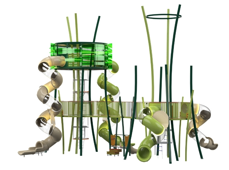 Themed Structure Model Forest Song