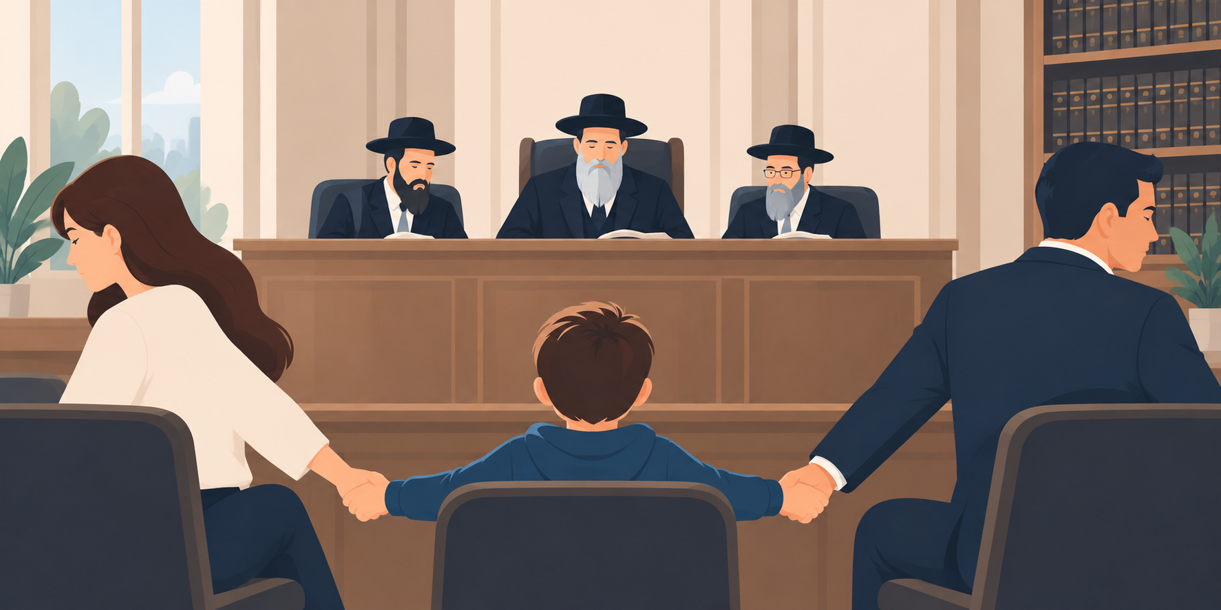 נוהל ניכור הורי בבתי הדין הרבניים 
